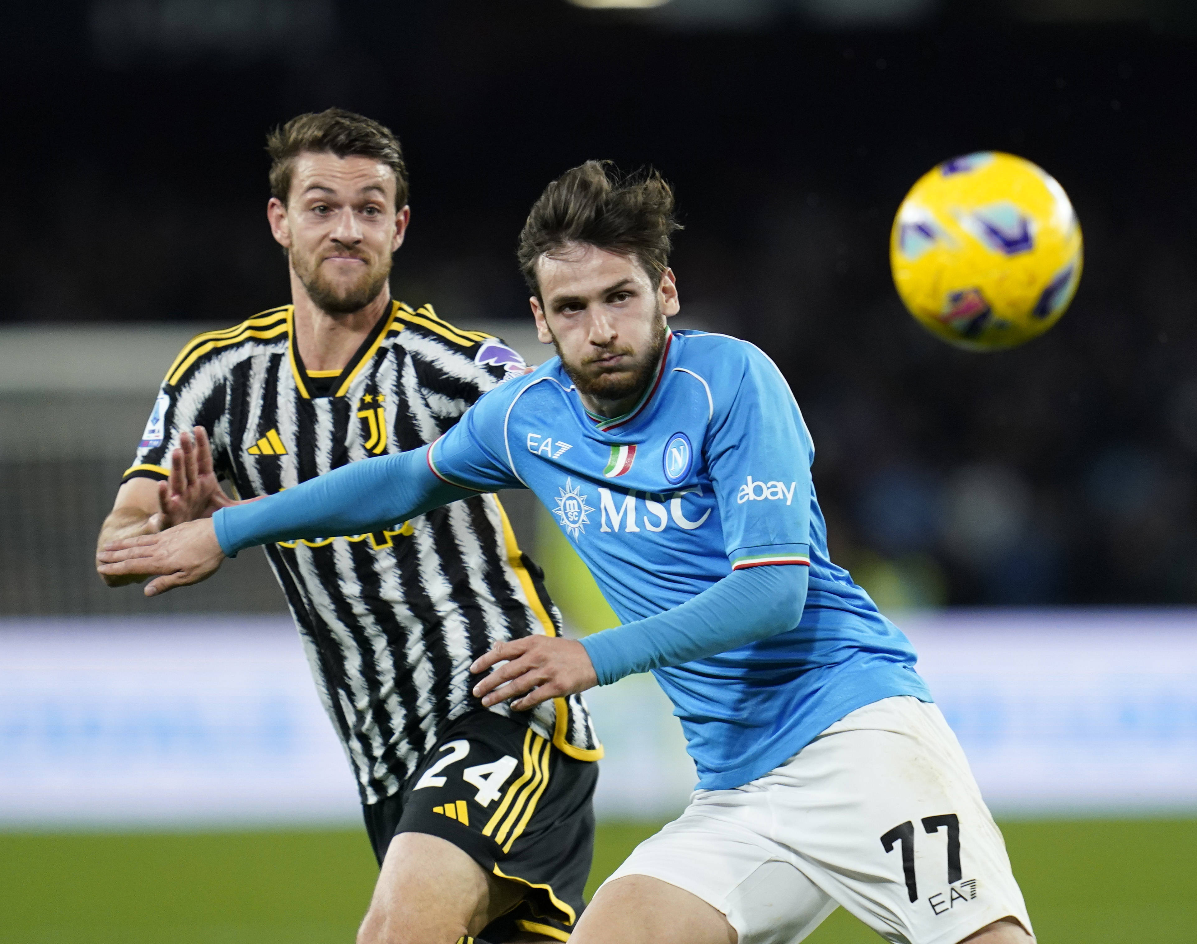 尤文图斯将在主场迎战那不勒斯