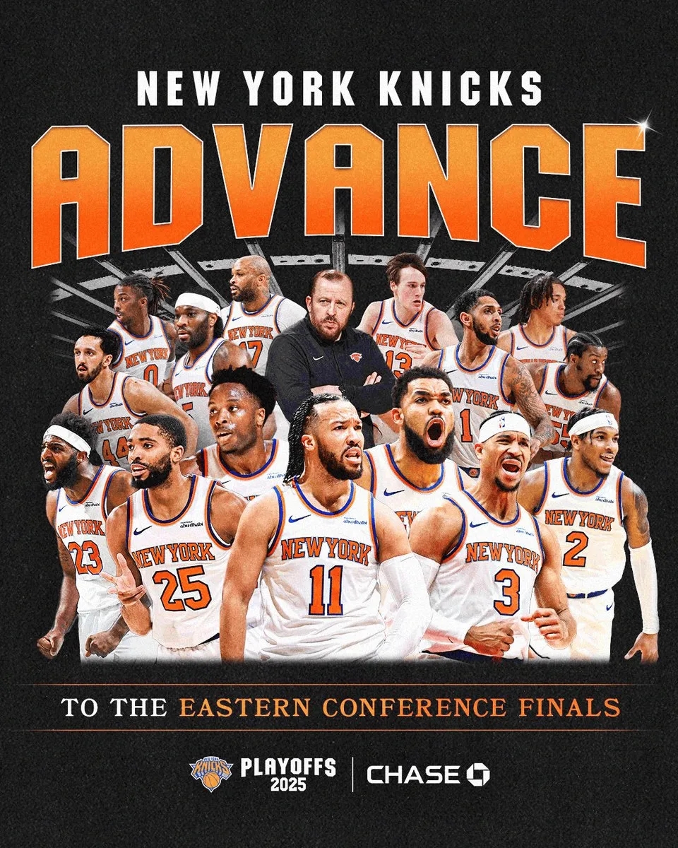 关于尼克斯豪取三连胜,东部半决赛再次取胜的信息 关于尼克斯豪取三连胜,东部半决赛再次取胜的信息